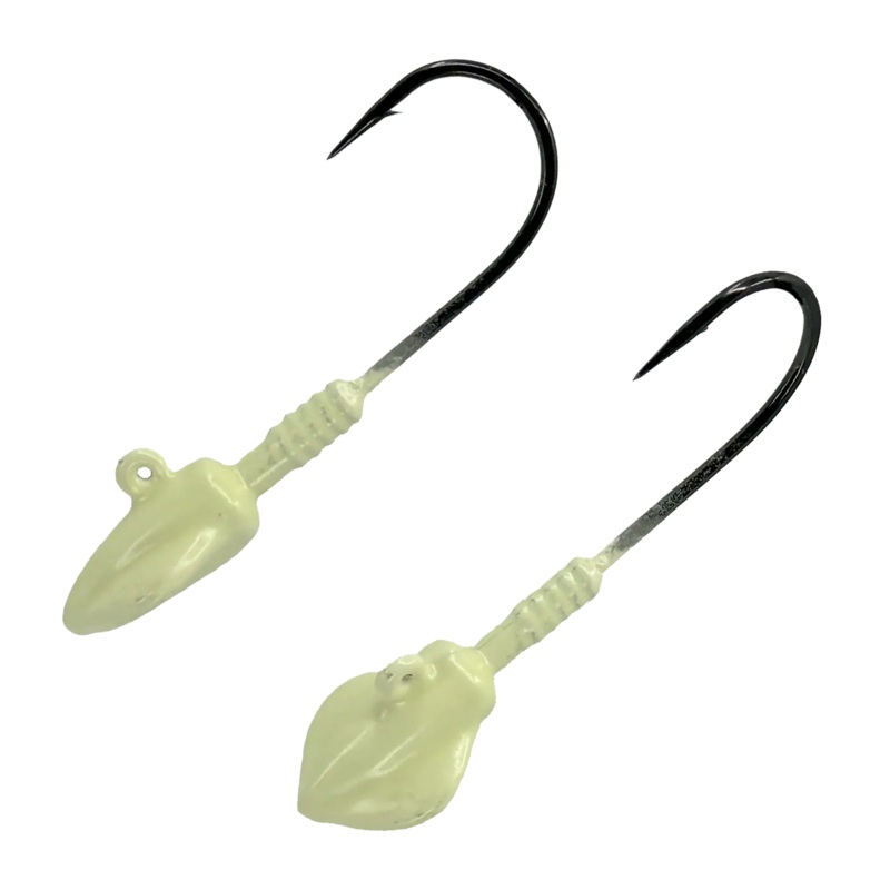 LM Fluke Jig Heads 2pk
