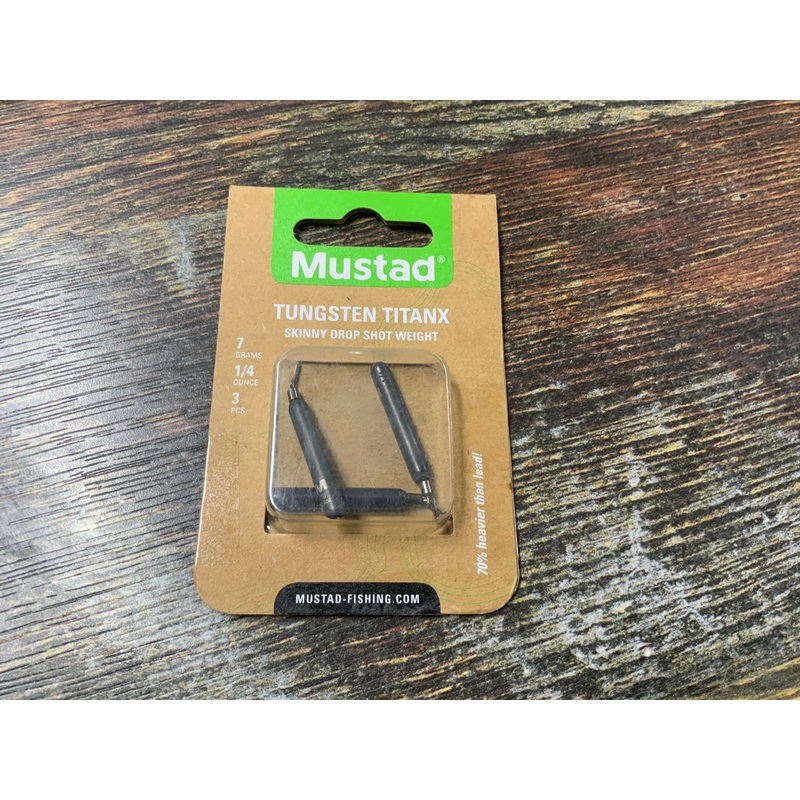 Mustad Titanx Skinny Drop Shot 1/4 oz.