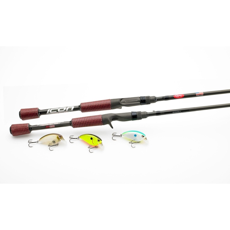 Cashion John Crews ICON Rod 7' Medium-Heavy / Moderate Fast Square Bill