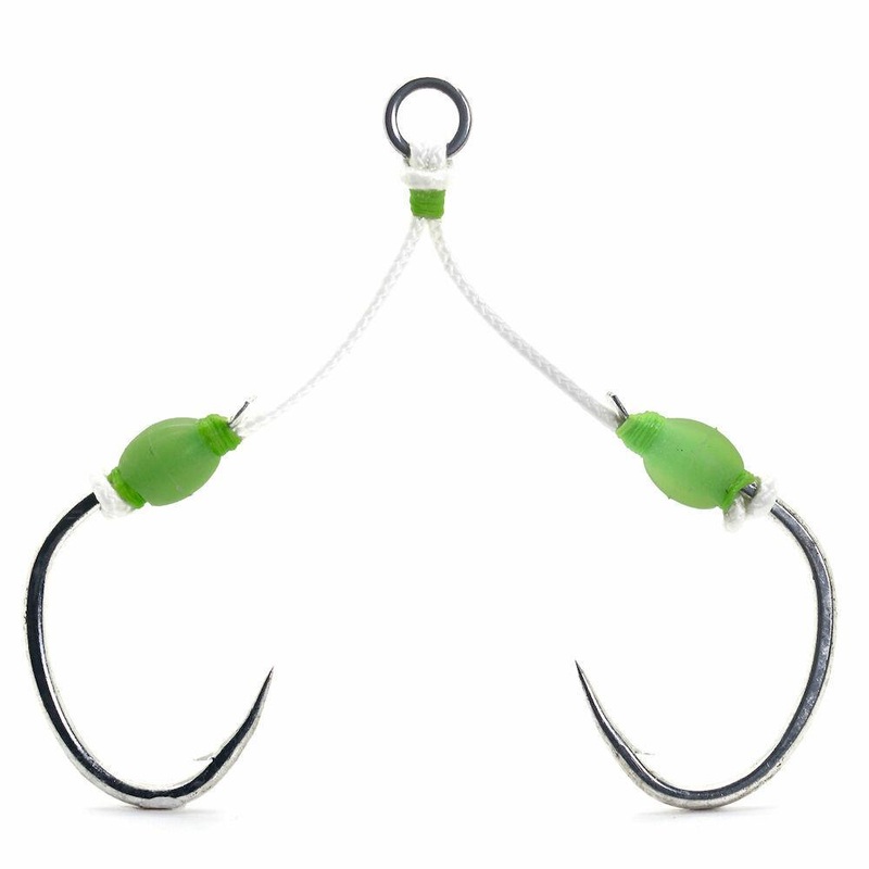 Mustad J-Assist3 Slow Pitch Double Jigging Assist Rig