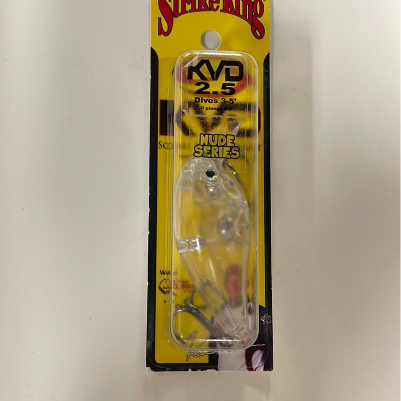 Strike King KVD 2.5 Dives 2-5' Nude