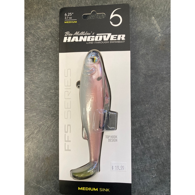 6th Sense Hangover Med Sink 6.25" 2.5 oz. Ghost Pro Shad