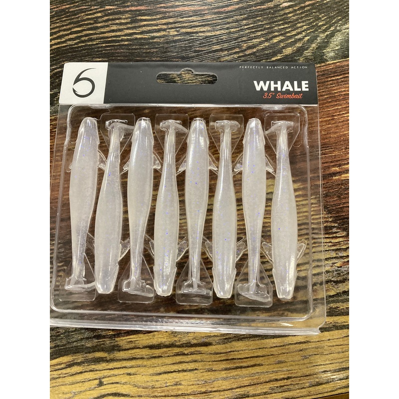 6th Sense Whale 3.5" Ghost Ice Minnow