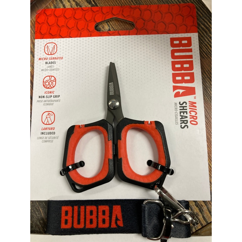 Bubba Micro Shears - Red
