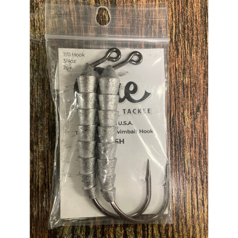 Core Tackle Tush 3/4 oz. 7/0