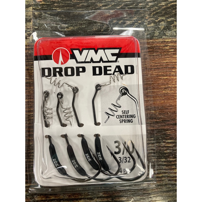 VMC Drop Dead Weighted 3/32 oz. 3/0 Black Nickel