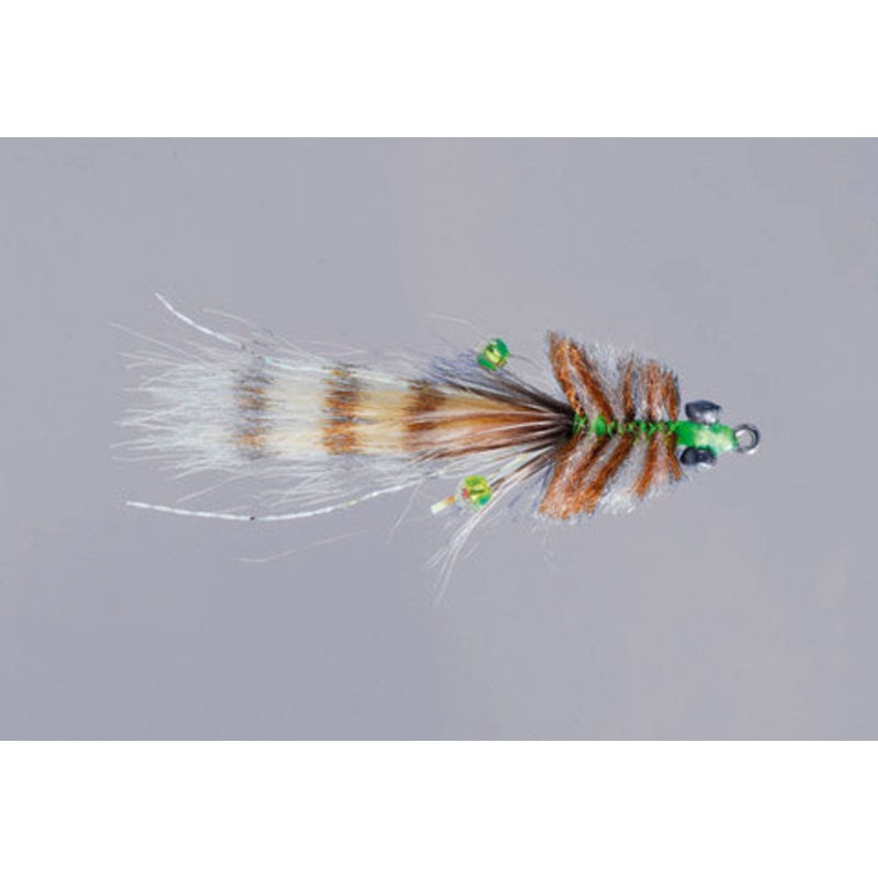 6 Pack - Rainy's Flies Colby's Tan Mini Corona Toad