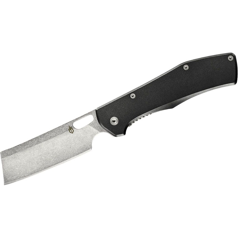 Gerber Gear Flatiron Folding Pocket Knife Cleaver 3.6" Blade