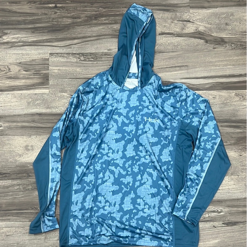 HUK icon X Running lakes hoodie