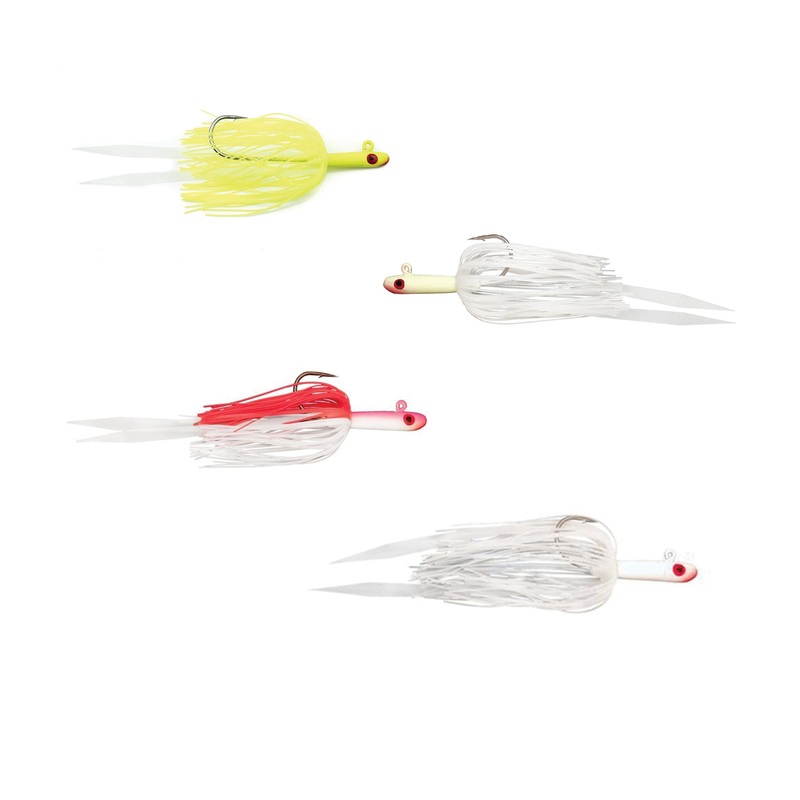 Tsunami Silicone Skirt Glass Minnow Jigs