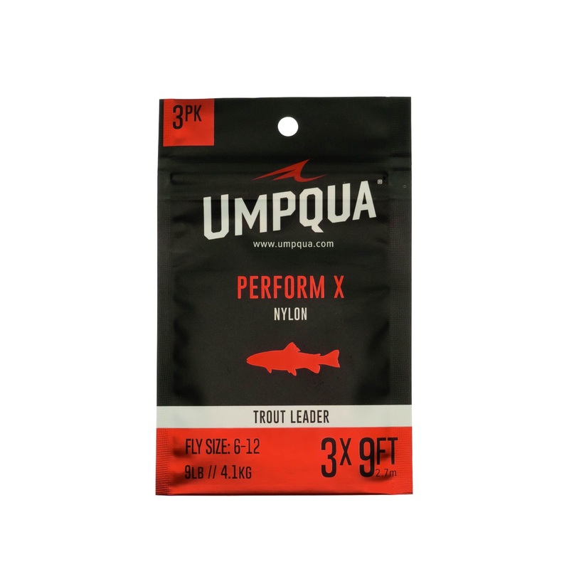 Umpqua Perform X Trout Leaders - 3 Pack