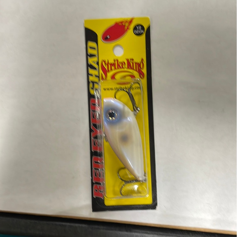 Strike King Red Eyed Shad 1/2 oz. Oyster