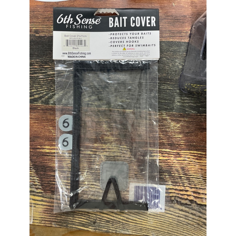 6th Sense Bait Bag 21 X 11 cm Clear/Black