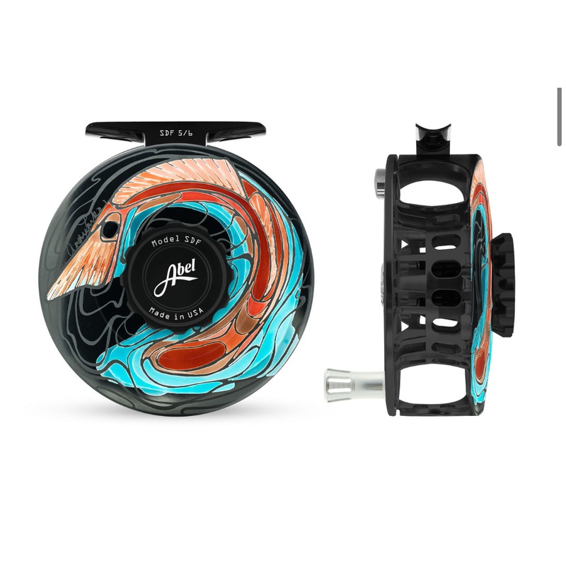 Abel SDF 6/7 Larko Mirage Redfish/Black/ Platinum