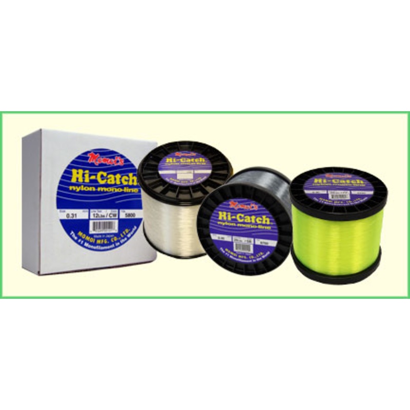 Momoi Hi-Catch Nylon Monofilament Line 5 lb Spools