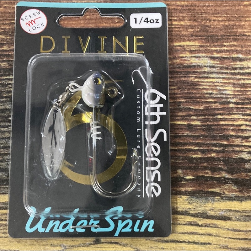 6th sense Divine Under Spin 1/4 oz Blue Back Herring