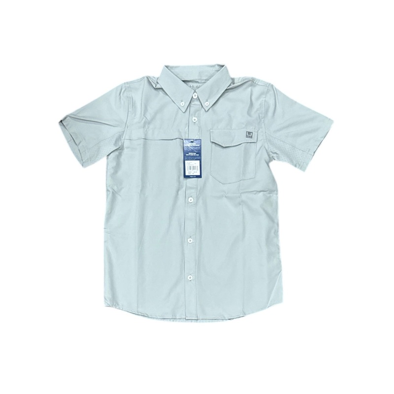 HUK Youth Tide Point SS Harbor Mist YS