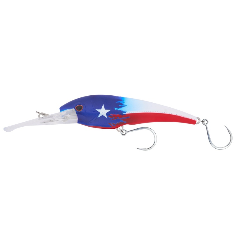 Nomad DTX Minnow 200mm / 8" Lone Star Limited Edition Heavy Duty Sinking Trolling Lure