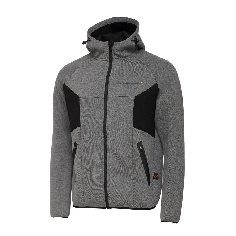 Savage Gear TEC-FOAM ZIP HOODIE XL DARK GREY MELANGE