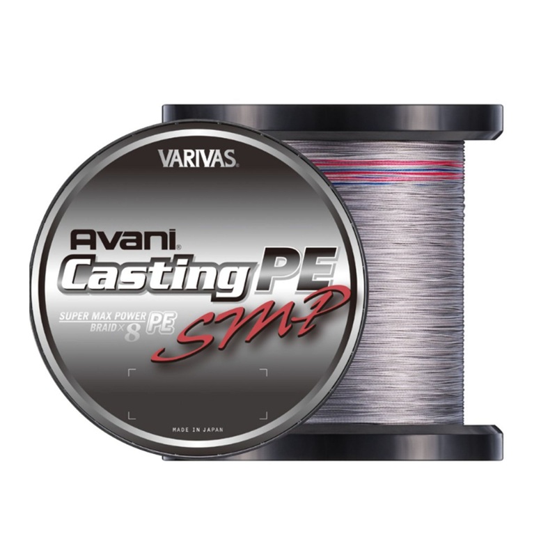 Varivas Avani Casting PE SMP X8 Braided Fishing Line (600 m Spools)