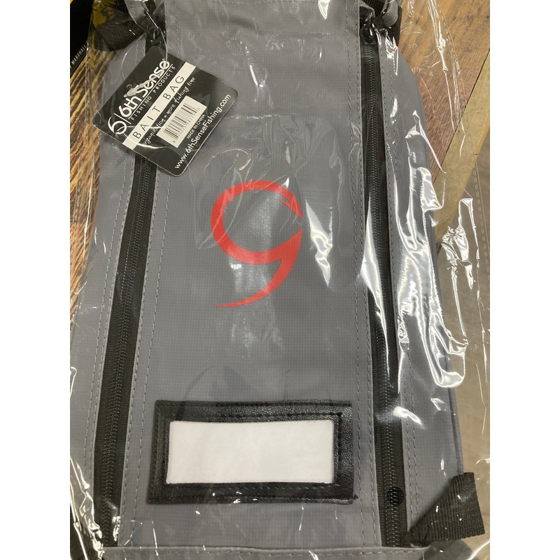 6th Sense Lg Bait Bag Gray