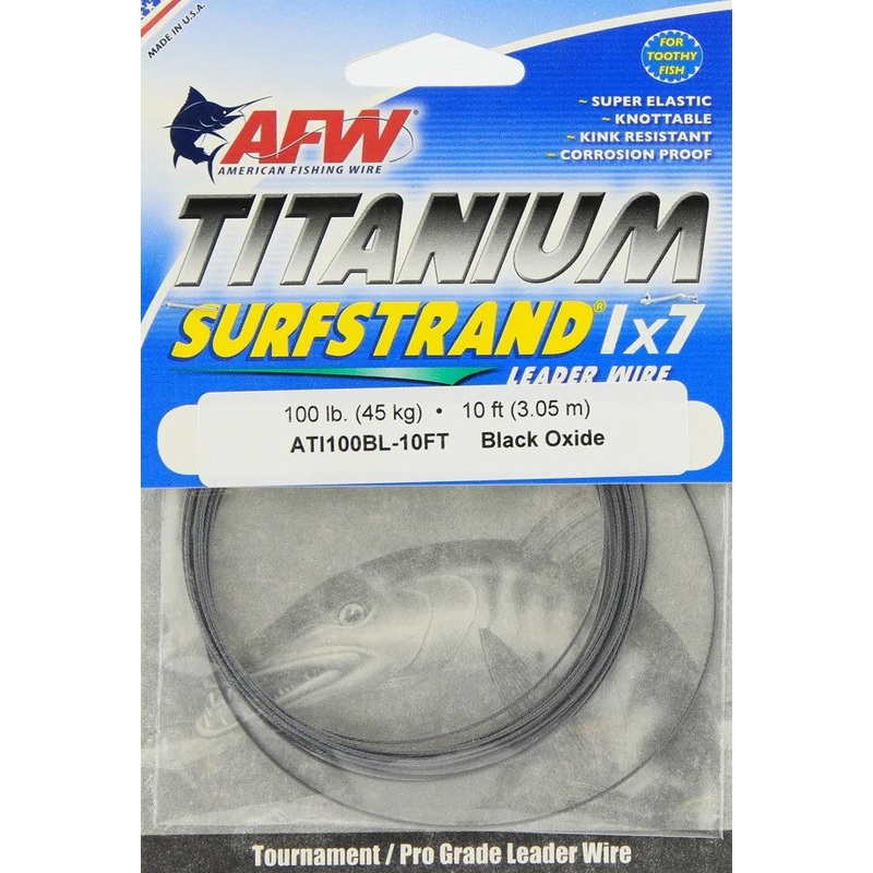 American Fishing Wire Titanium Surfstrand Leader Wire