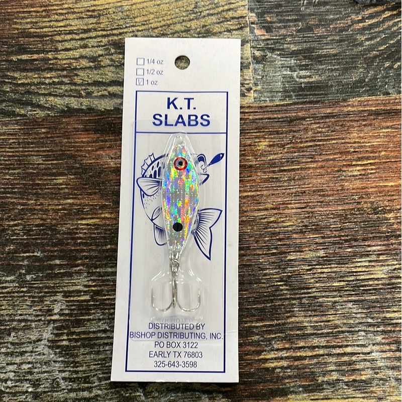 K.T. Slabs 1 oz. Jigging Slab