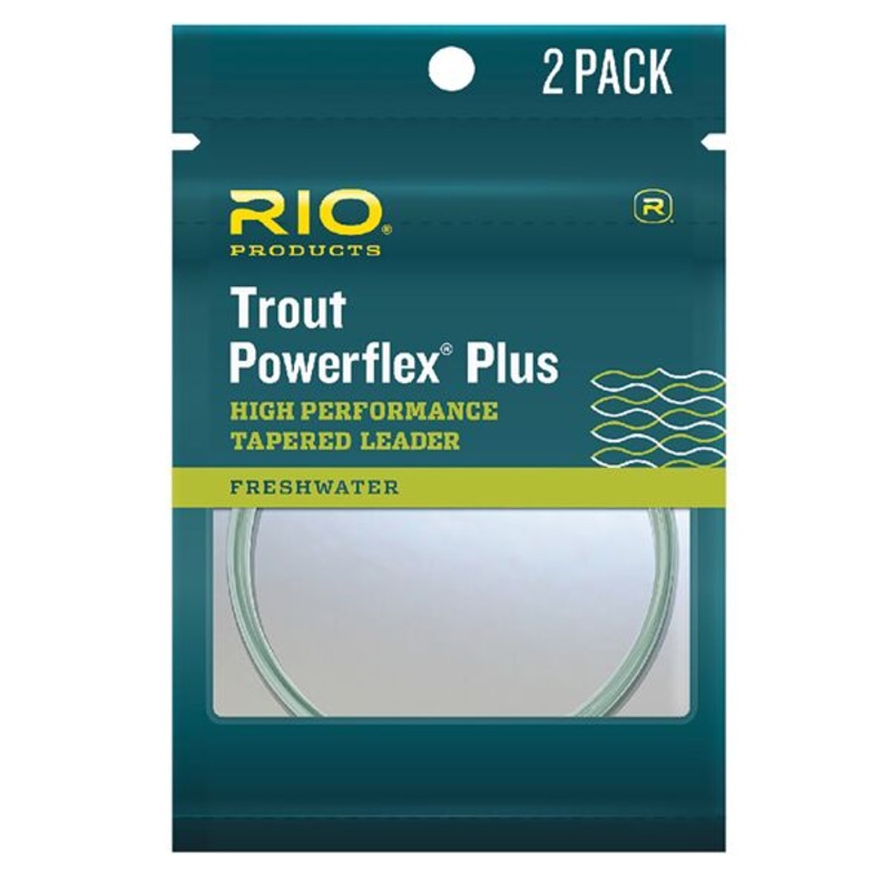 Rio Powerflex Plus Leader 2-Pack - 7.5'
