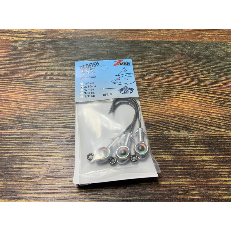 Z Man Red Eye Jig Heads 3/16 oz.
