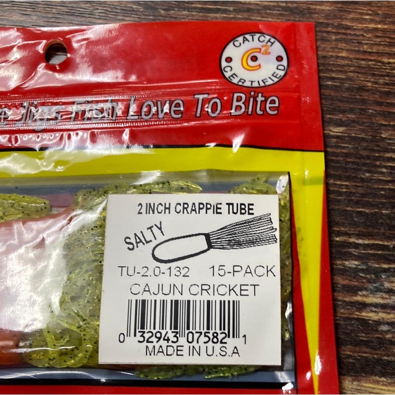 Arkie 2 Crappie Tube Cajun Cricket