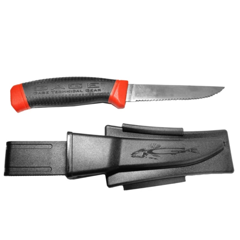 Grundens Technical Deck Knife w/ Sheath