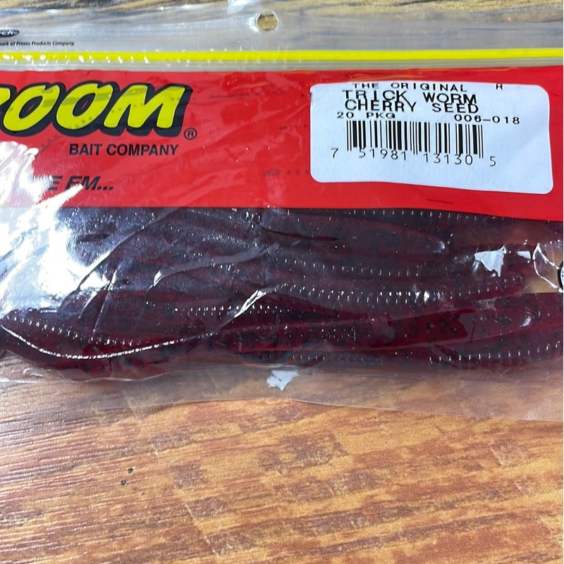 Zoom Trick Worm - Cherry Seed