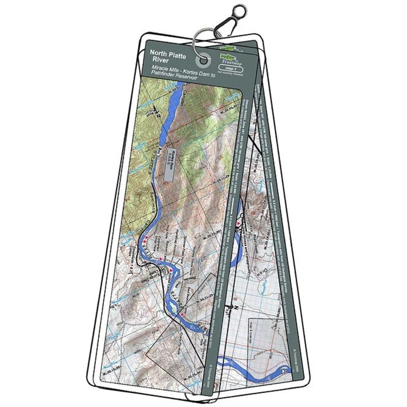 Troutmap River Maps Wyoming - North Platte River