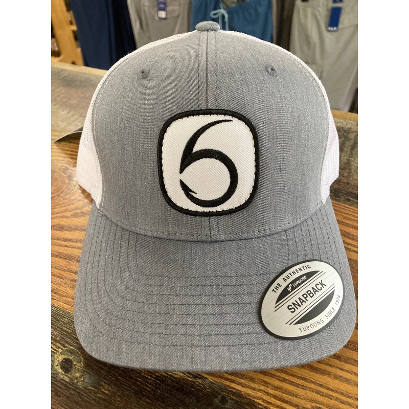 6th Sense Hat - 6 Logo - Gray/White