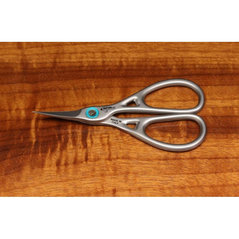 Kopter Absolute Curved Blade Micro Serrated Edge Thin Point Scissors