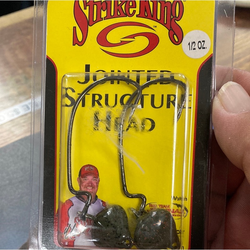 Strike King jointed structure head 1/2 oz
