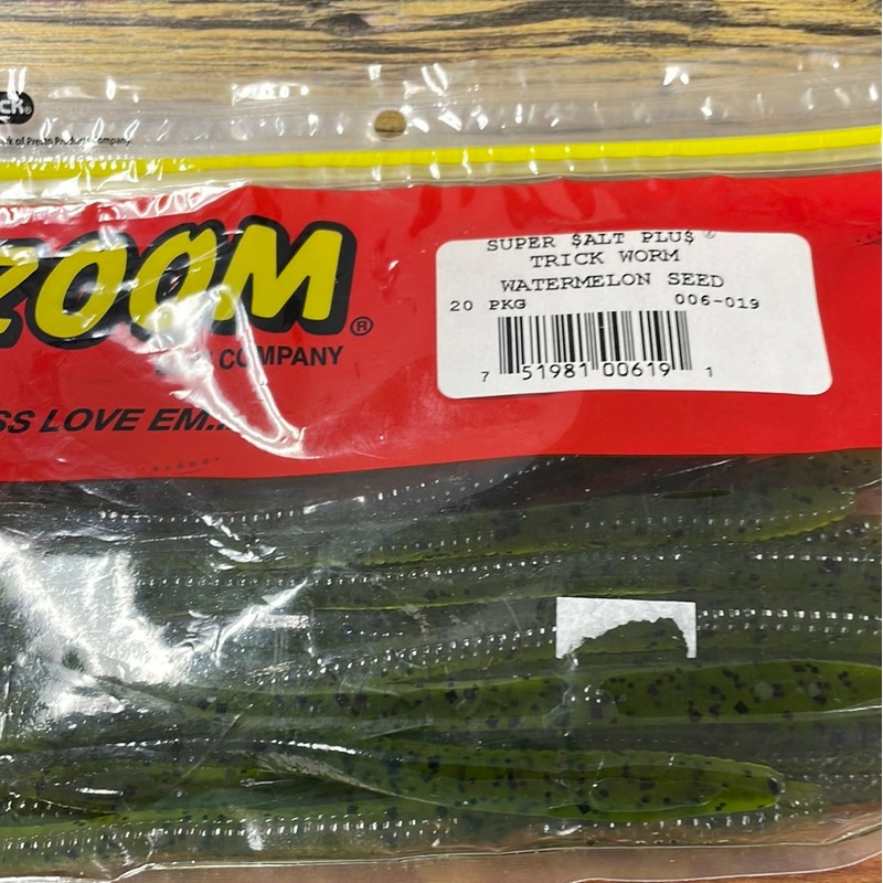 Zoom Trick Worm - Watermelon Seed
