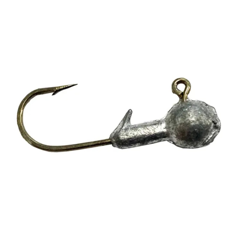 Head Hunter Round Ball Head Red Hook 1/16oz (25 Pk)