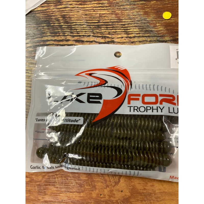 Lake Fork Ring Fry 4 Green Pumpkin