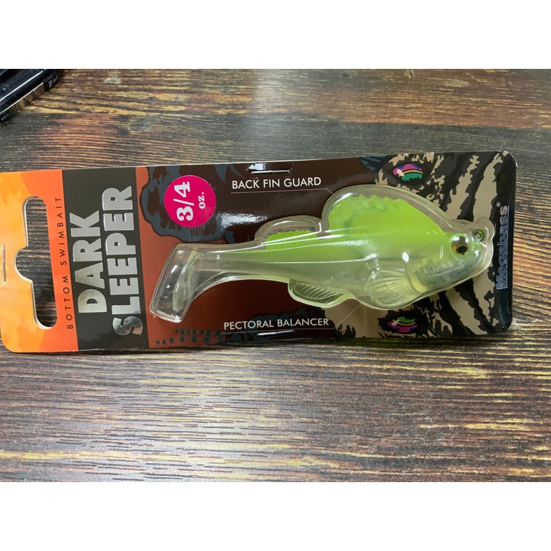 Megabass Dark Sleeper 3.8 3/4 oz. Clear Chartreuse