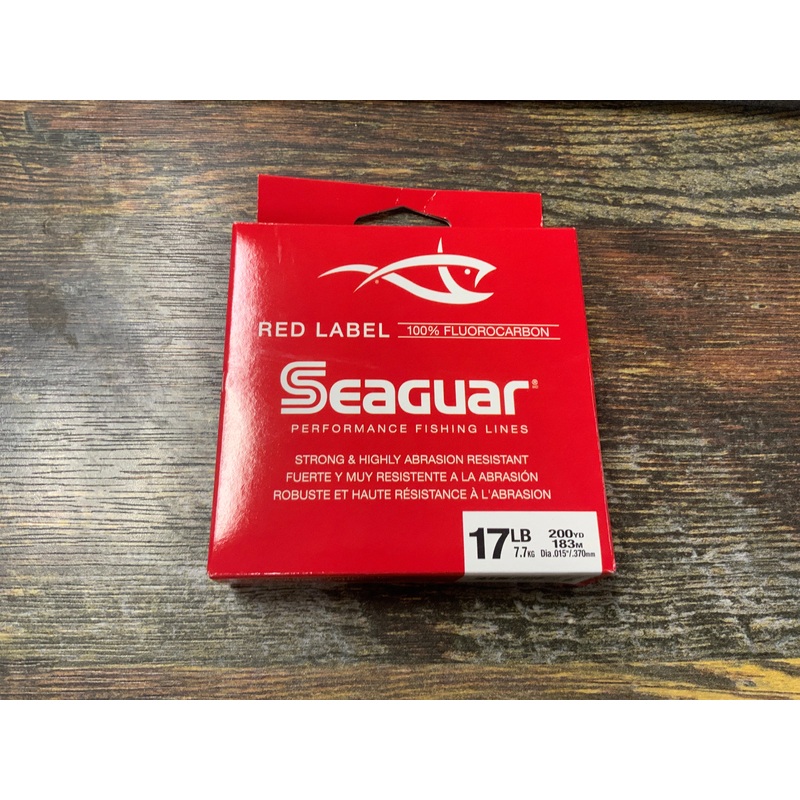 Seaguar Red Label Fluoro 17lb. 200 YDS