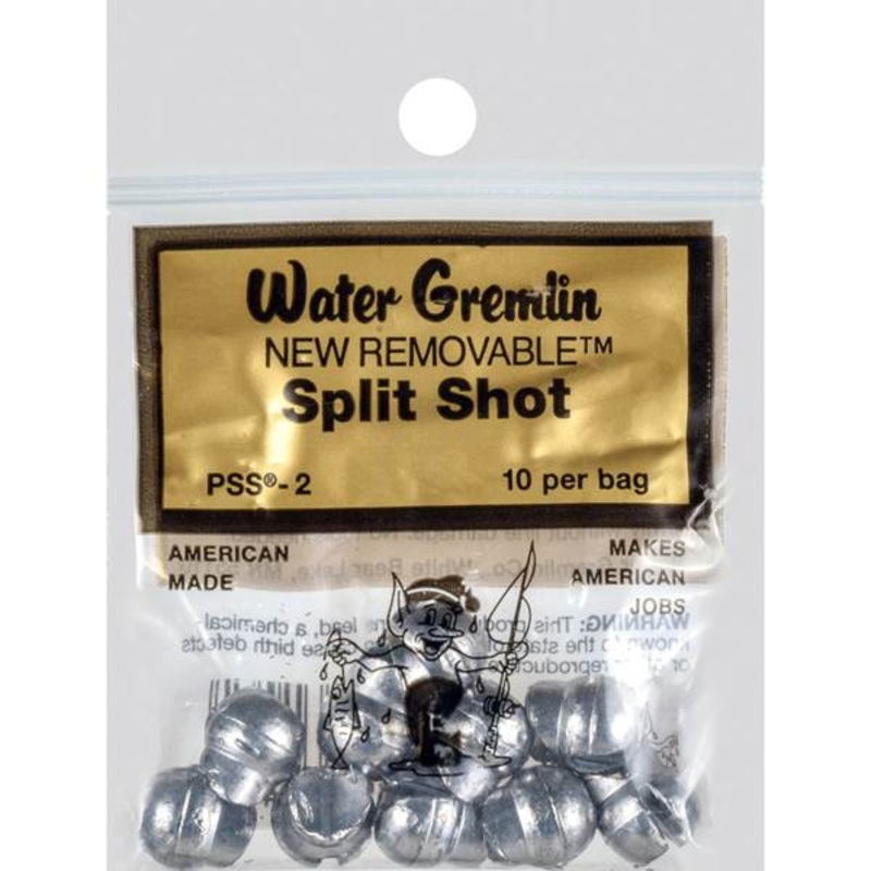Water Gremlin Removable Split Shot
