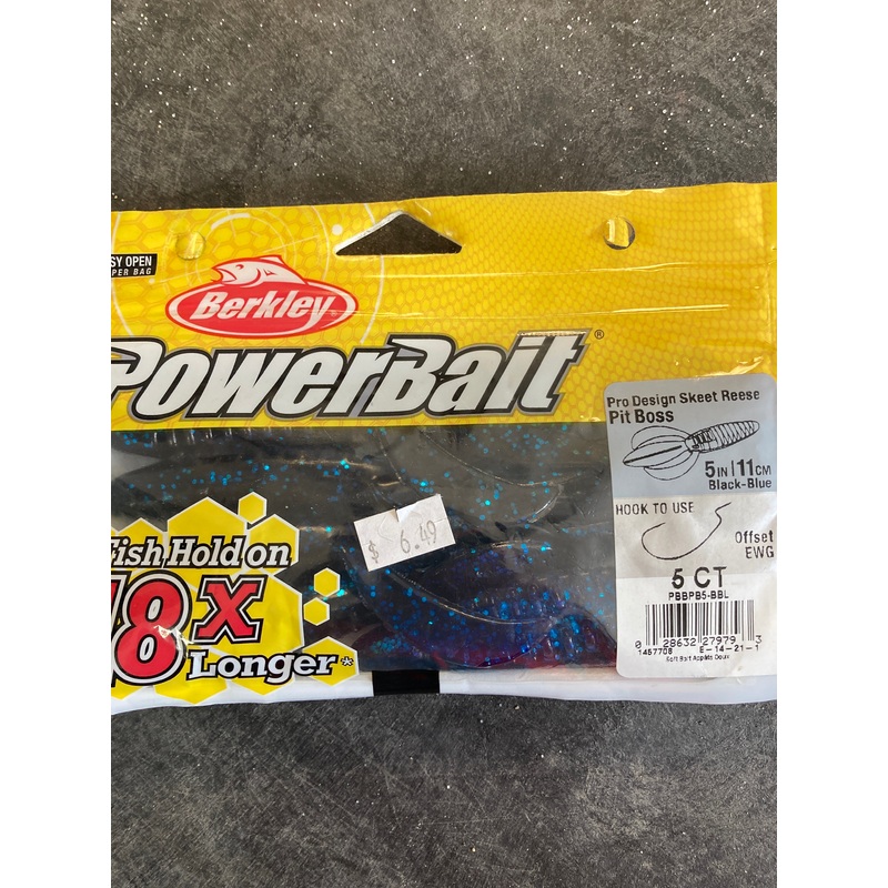 Berkley Pit Boss 5" Black Blue