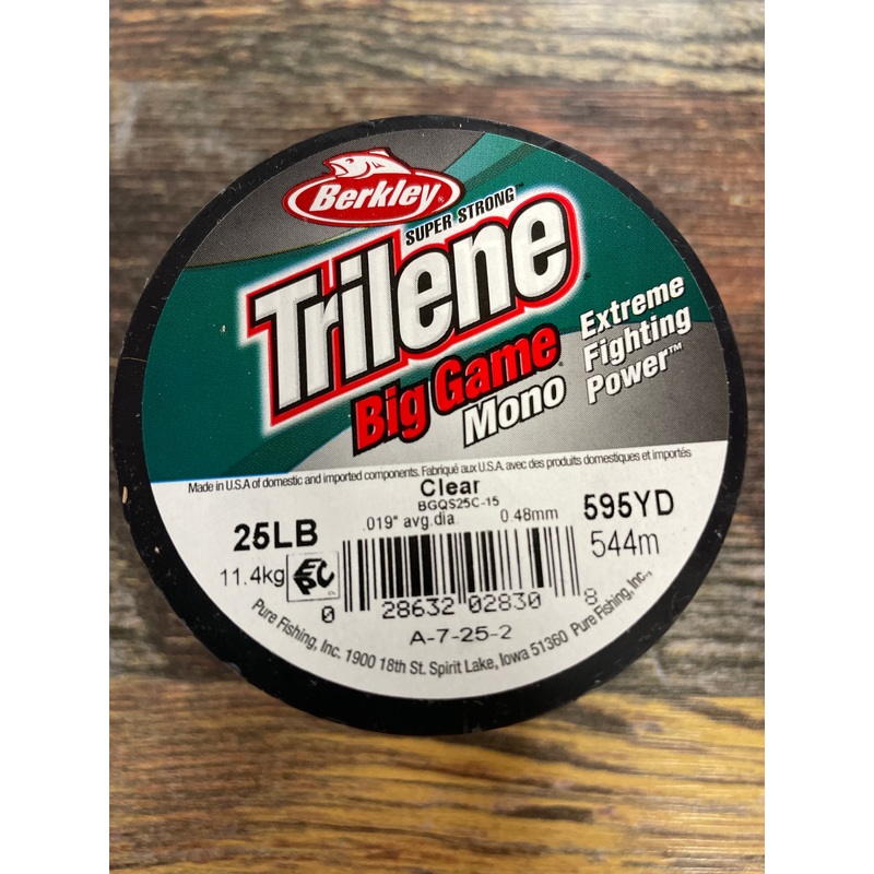 Berkley Trilene Big game Mono 25lb.