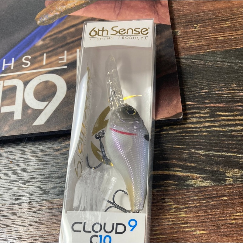 6th Sense Cloud 9 C10 - 5/8 oz. Ghost Pro Shad