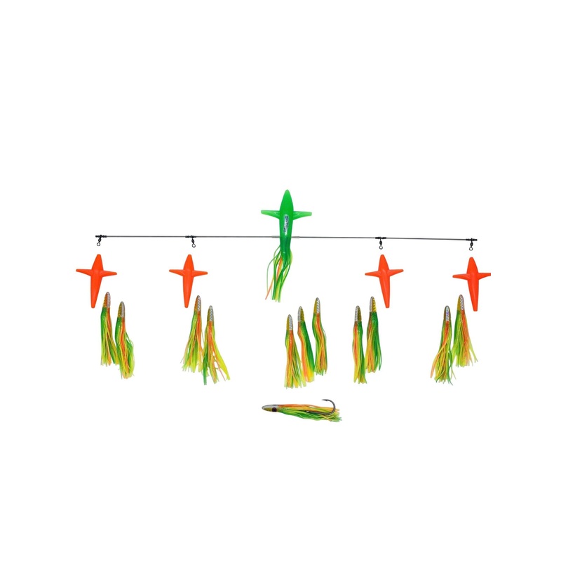 Chatterlures 36" Splash Bar With 6" Machines Trolling Lure