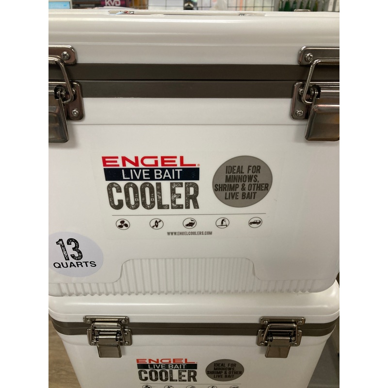 Engle Bait Cooler 13 qt. White