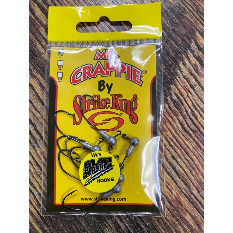 Mr Crappie Slab Slasher 1/32 oz. Unpainted