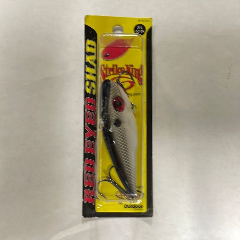 Strike King Red Eyed Shad 1/2 oz. Gizzard Shad