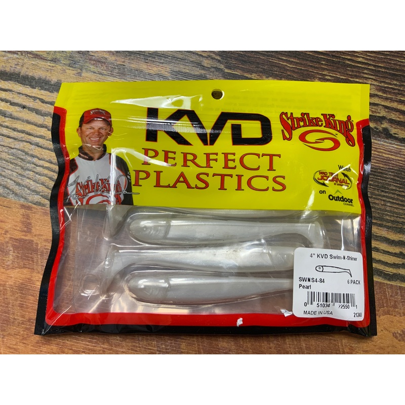 Strike King Swim N Shiner 4" Pearl